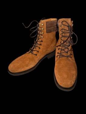 Polo Ralph Lauren Bryson Suede Field Boots Size 11
